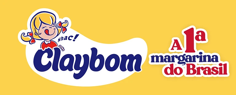 Claybom, a 1ª margarina do Brasil - 75 anos - Clique e saiba mais.