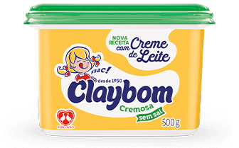 Claybom cremosa sem sal 500g