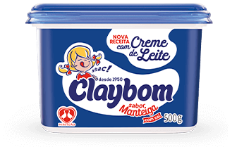 Claybom sabor manteiga 500g