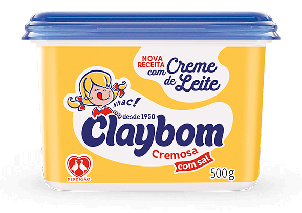 Claybom Cremosa com sal