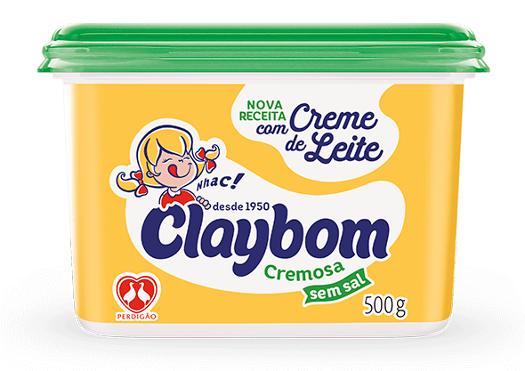 Claybom Cremosa sem sal