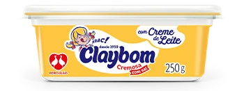 Claybom cremosa com sal 250g