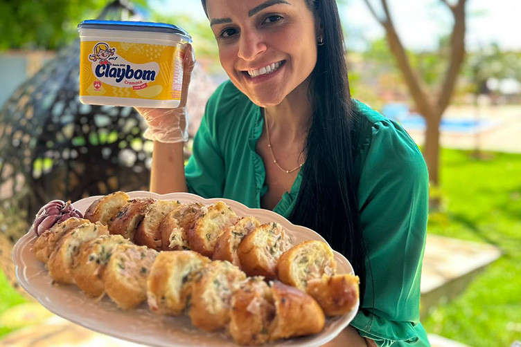 Pão de Alho com @dicasdafabiqueiroz