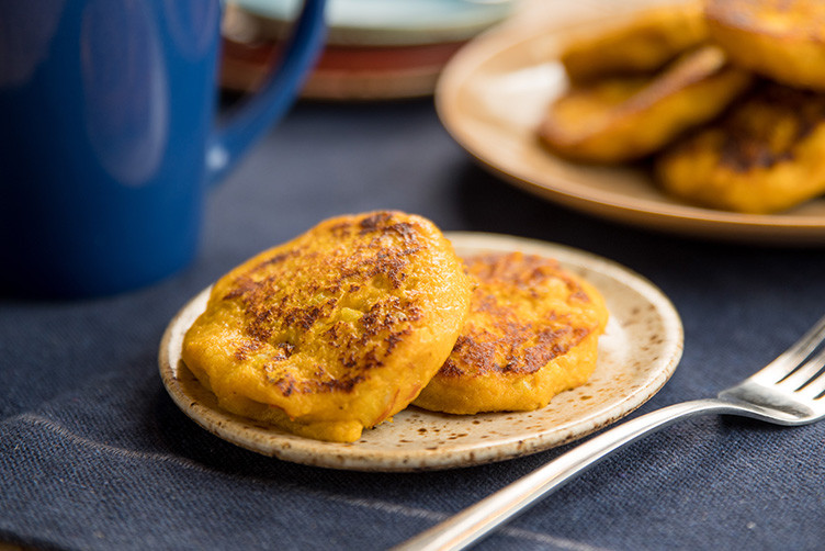 Bolinho de Abóbora Grelhado