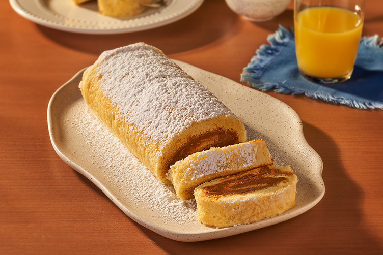 Rocambole de Doce de Leite